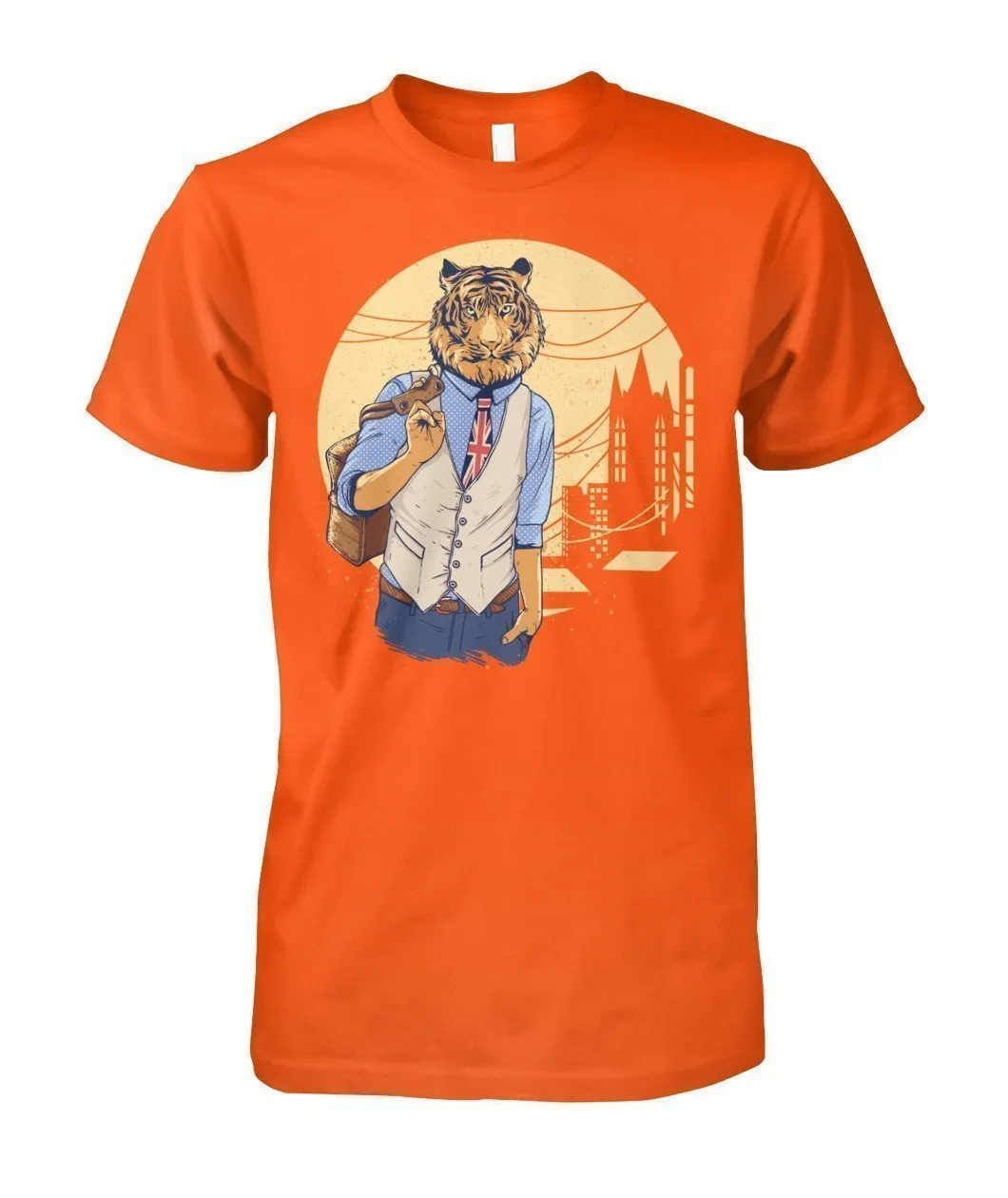 Tiger Unisex Cotton Tee