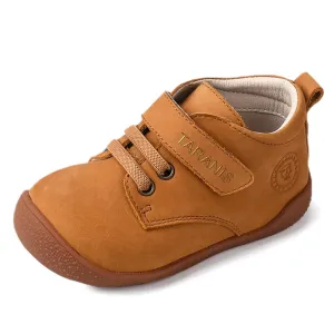 Toddler Shoes Boys Girls Infant Sneakers Leather Non-Slip Rubber Sole Baby Crib First Walker Shoes Yellow
