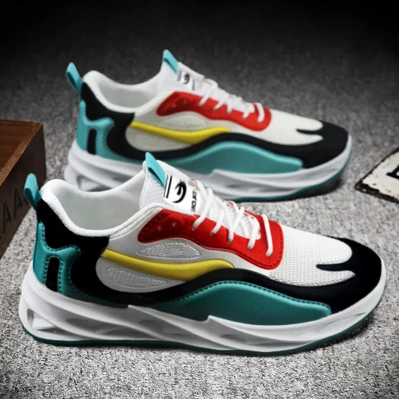 Trendy Men's Breathable Sports Running Shoes