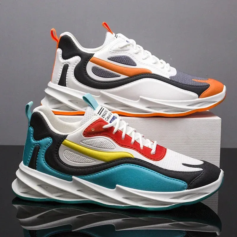 Trendy Men's Breathable Sports Running Shoes