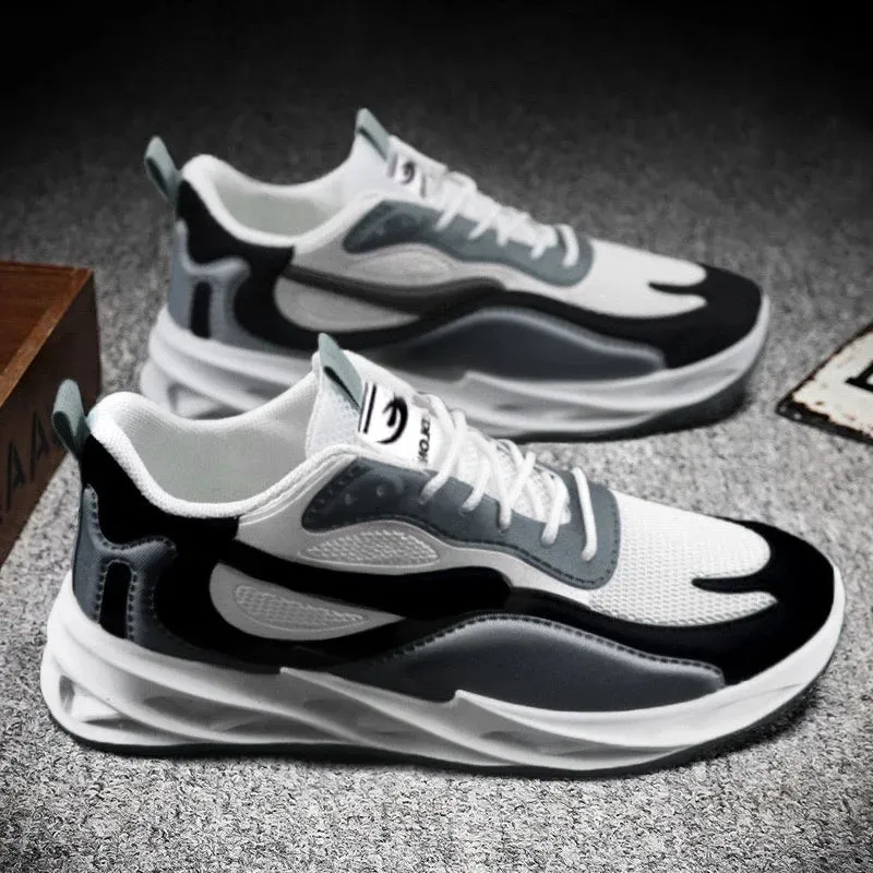 Trendy Men's Breathable Sports Running Shoes