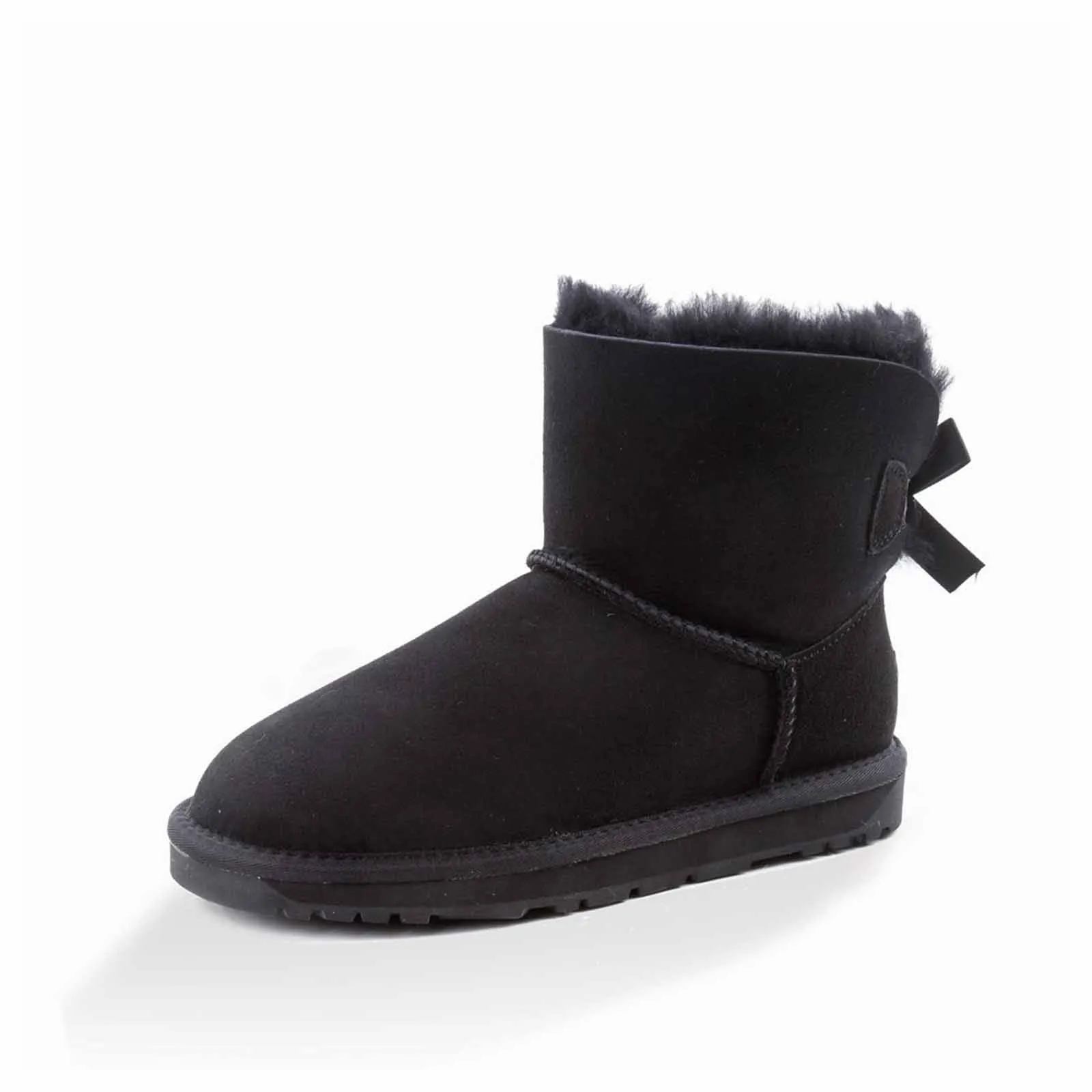 Ugg Boots Classic Mini Bailey Bow Black 38