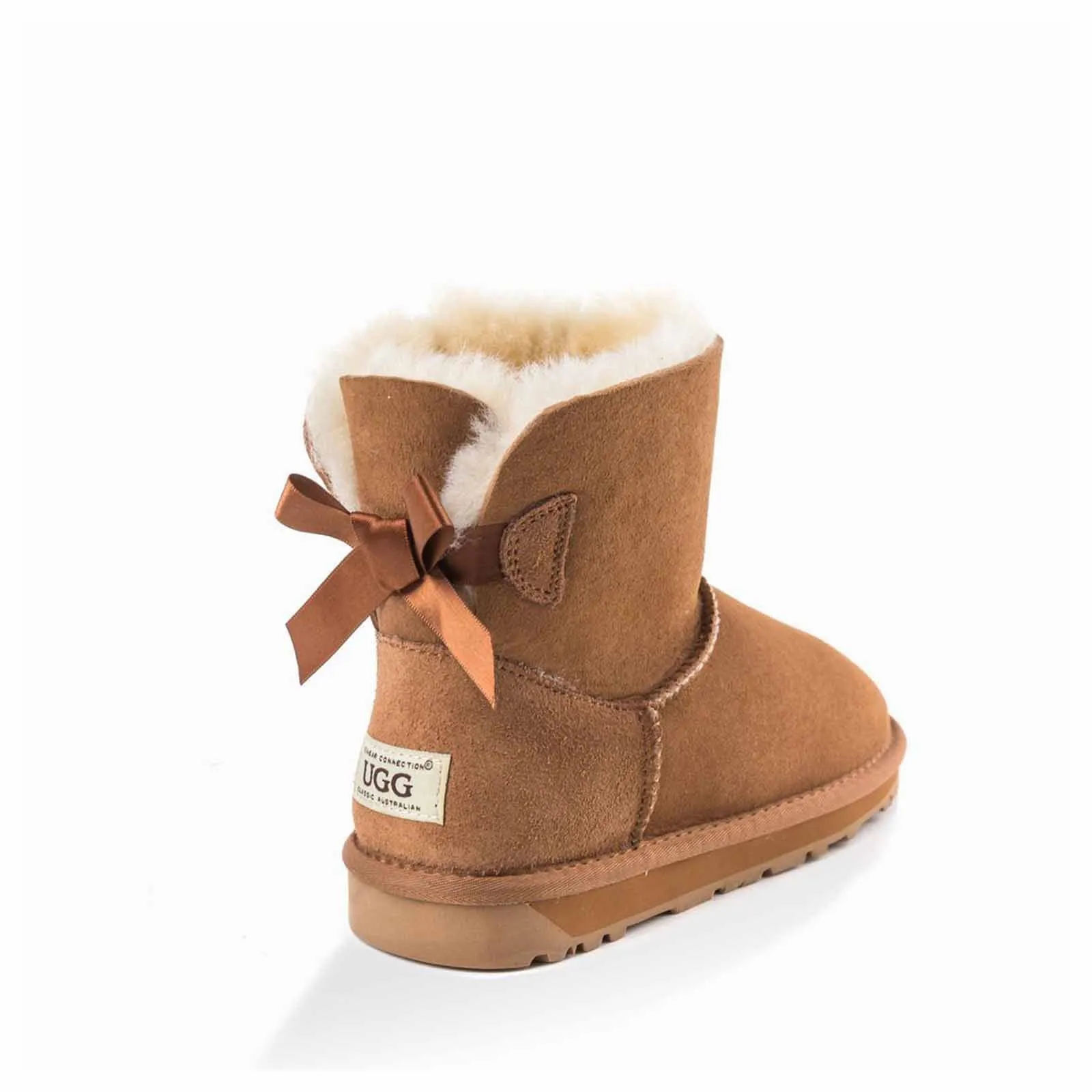 Ugg Boots Classic Mini Bailey Bow Chestnut 35