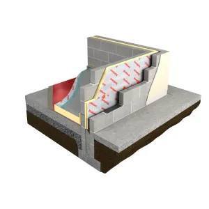Unilin (Xtratherm) Thin-R XT/CW T&G Partial Fill Cavity Wall Board - per board