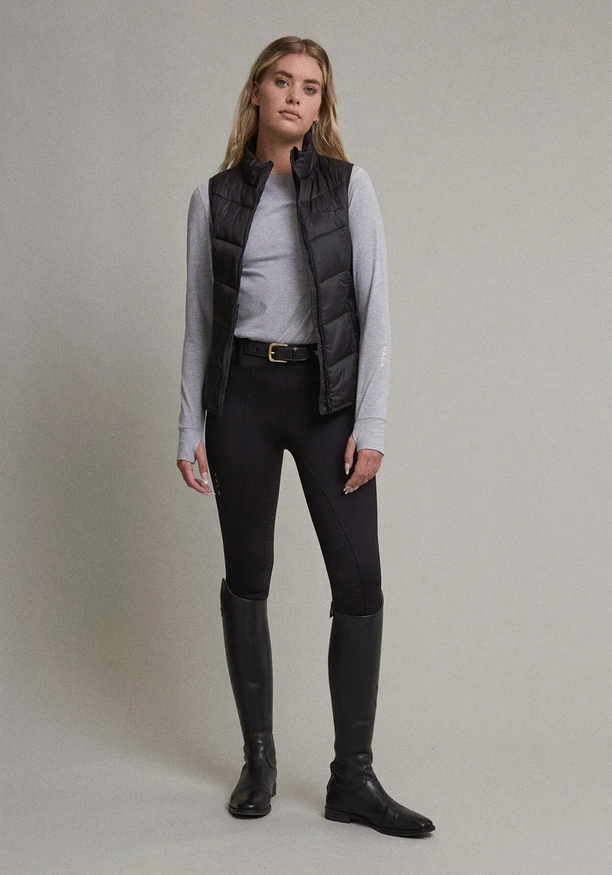 VALA Slim Line Puffer Vest