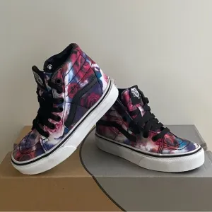 Vans Sk8 Hi Floral Toddler Kids Sneakers - SZ 11 C