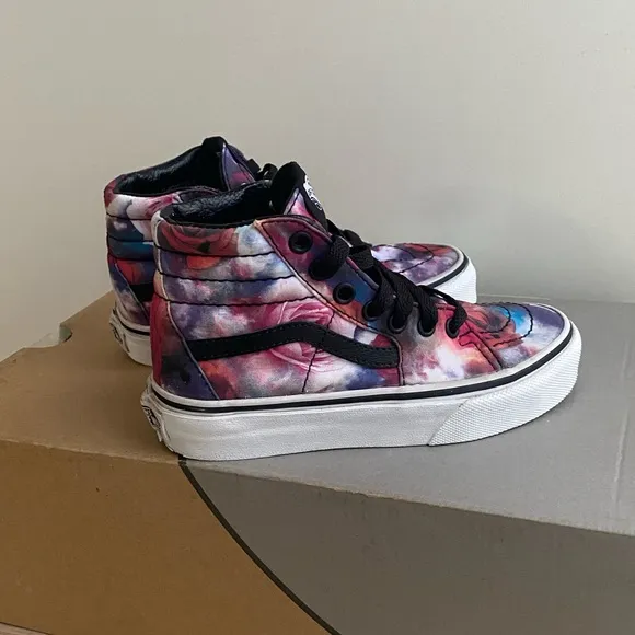 Vans Sk8 Hi Floral Toddler Kids Sneakers - SZ 11 C