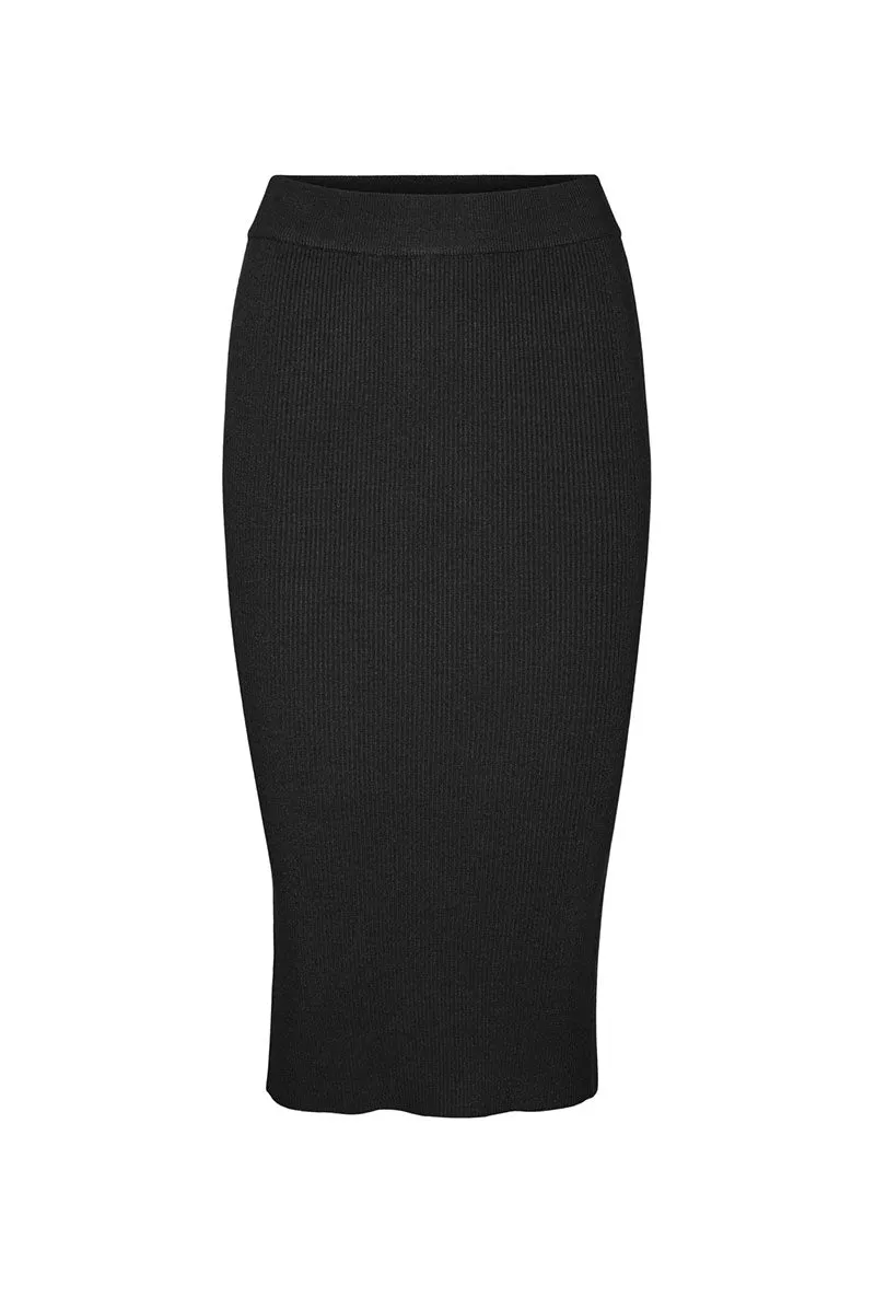 VERO MODA KARIS HW MIDI SKIRT