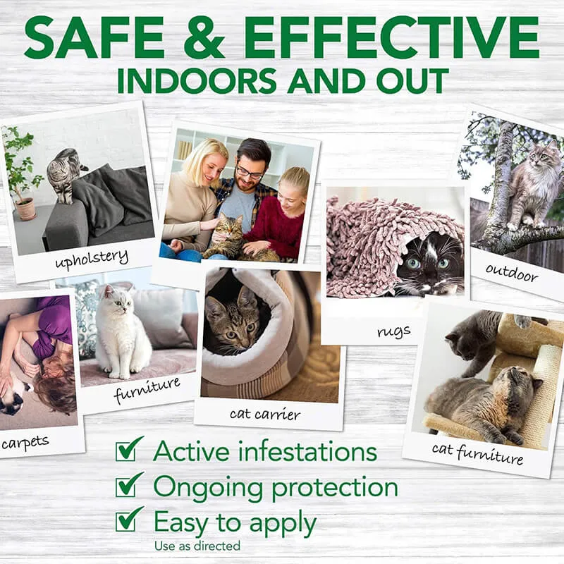 Vet's Best Flea & Tick Spray for Cats and Home