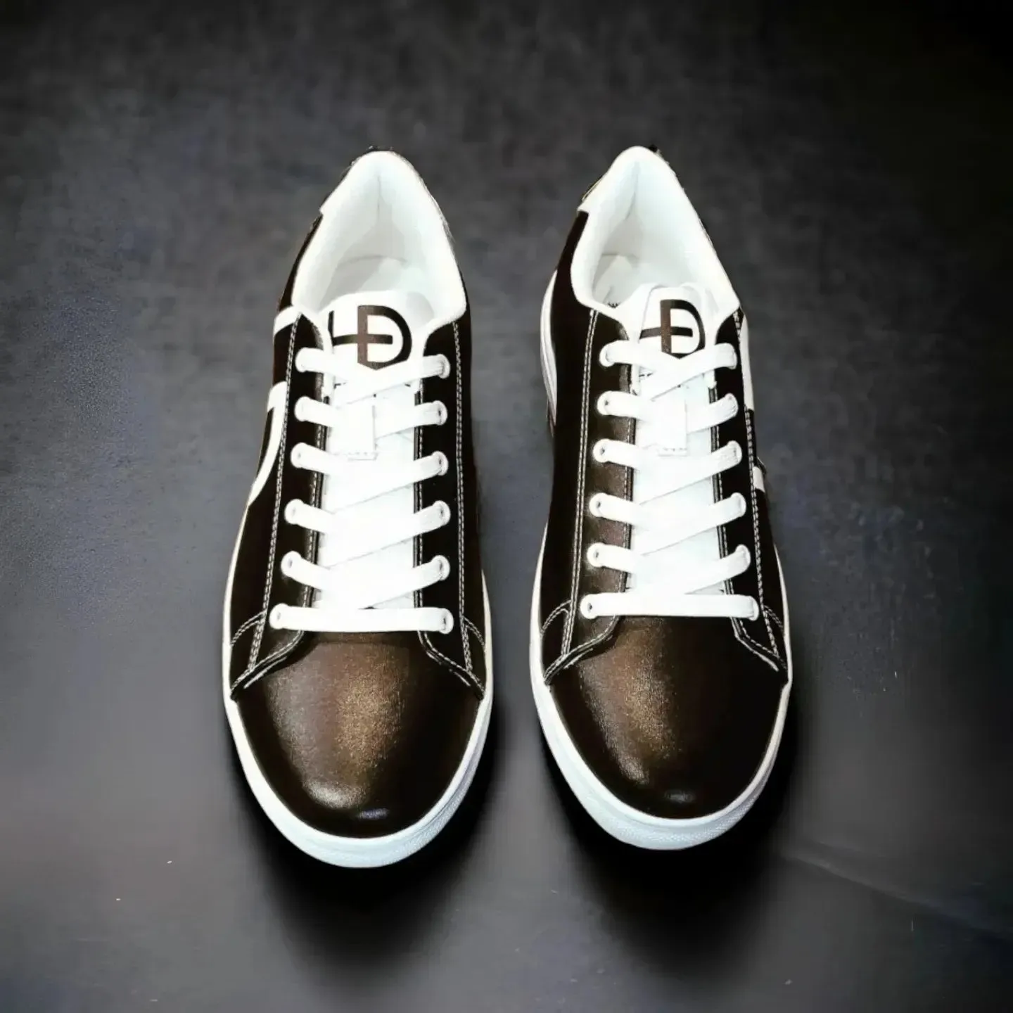 Vibe Nero Eyewear and Women's Black & White Sneaker Bundle
