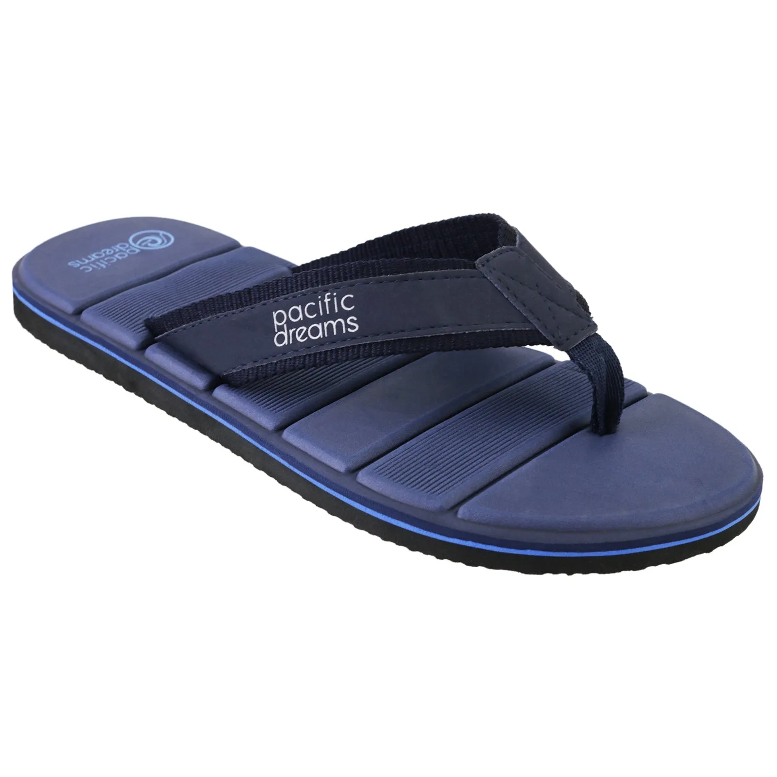 VONMAY Men's T Flip Flops Fabric Strap Thong Sandals Outdoor Slippers