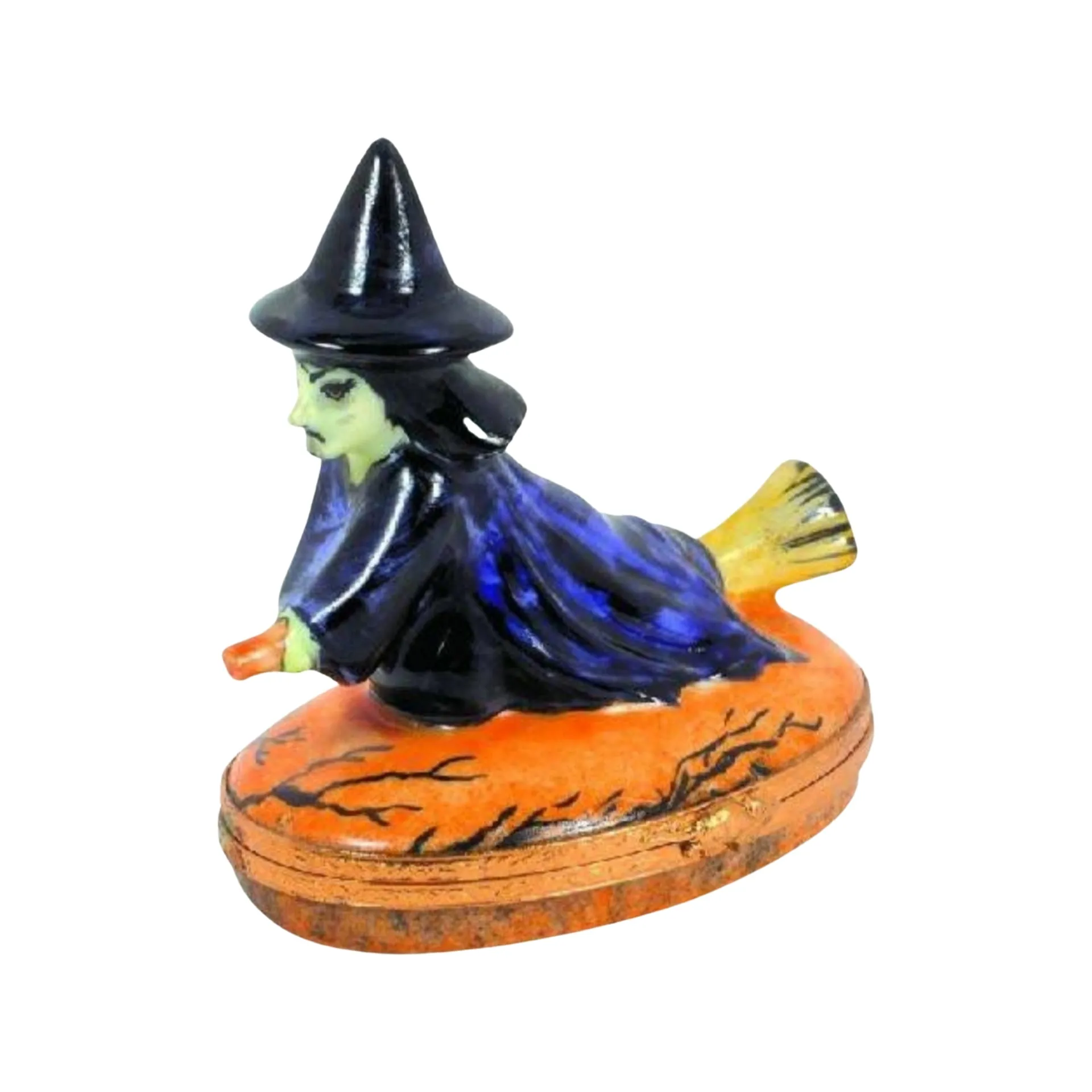Witch Riding Broom