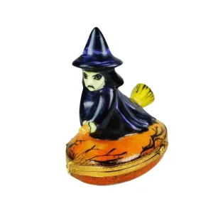 Witch Riding Broom