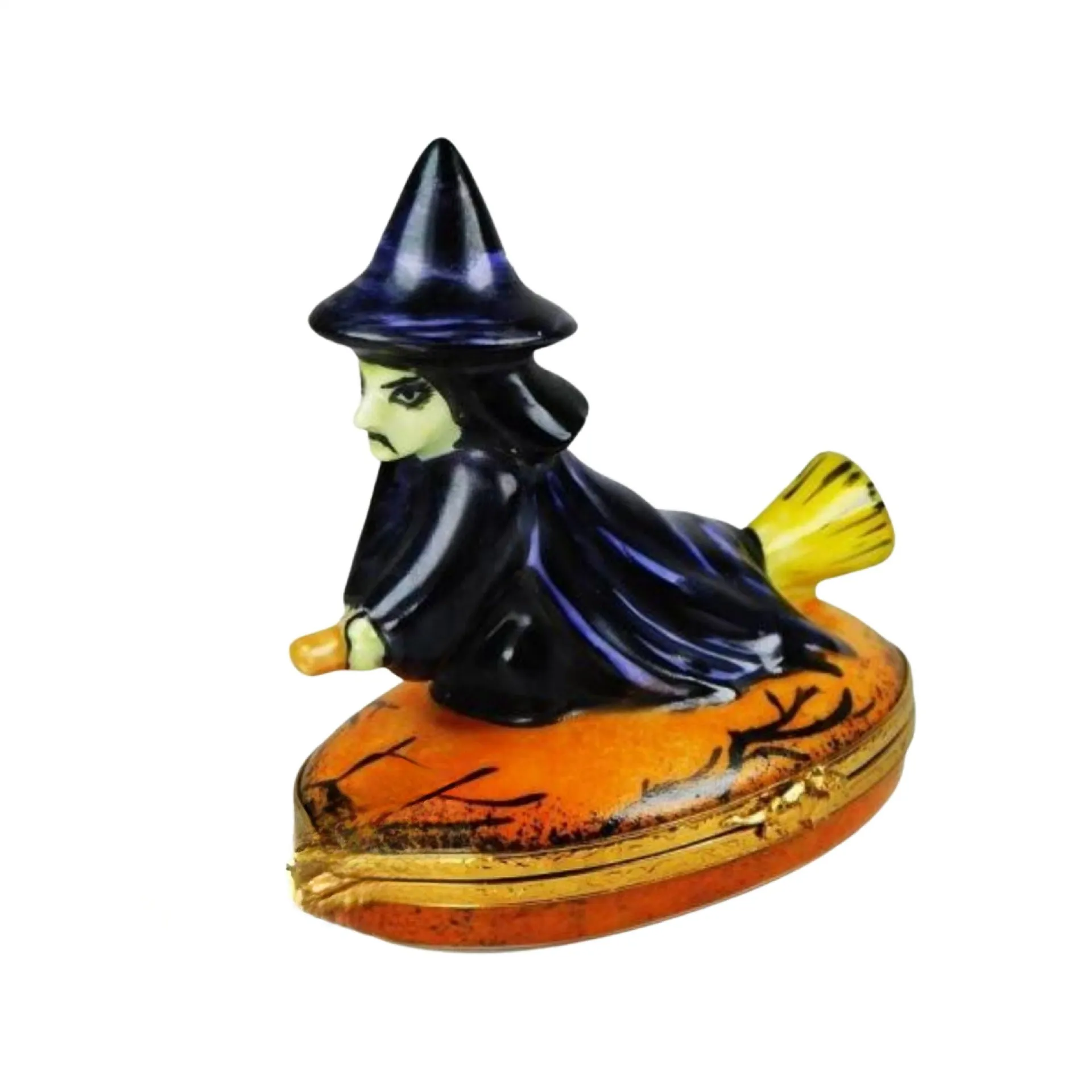 Witch Riding Broom