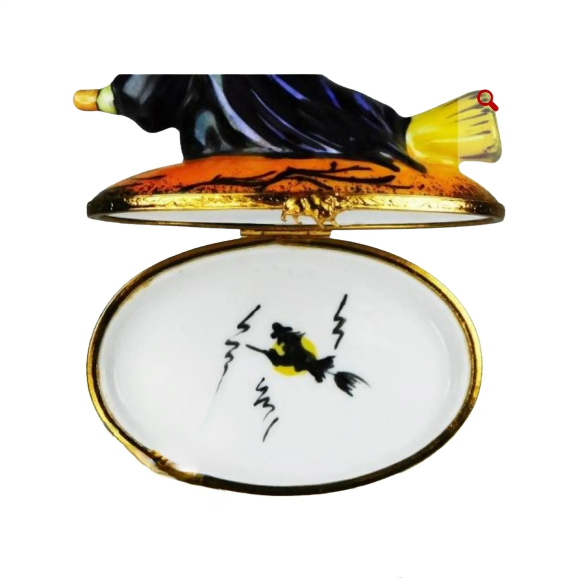 Witch Riding Broom