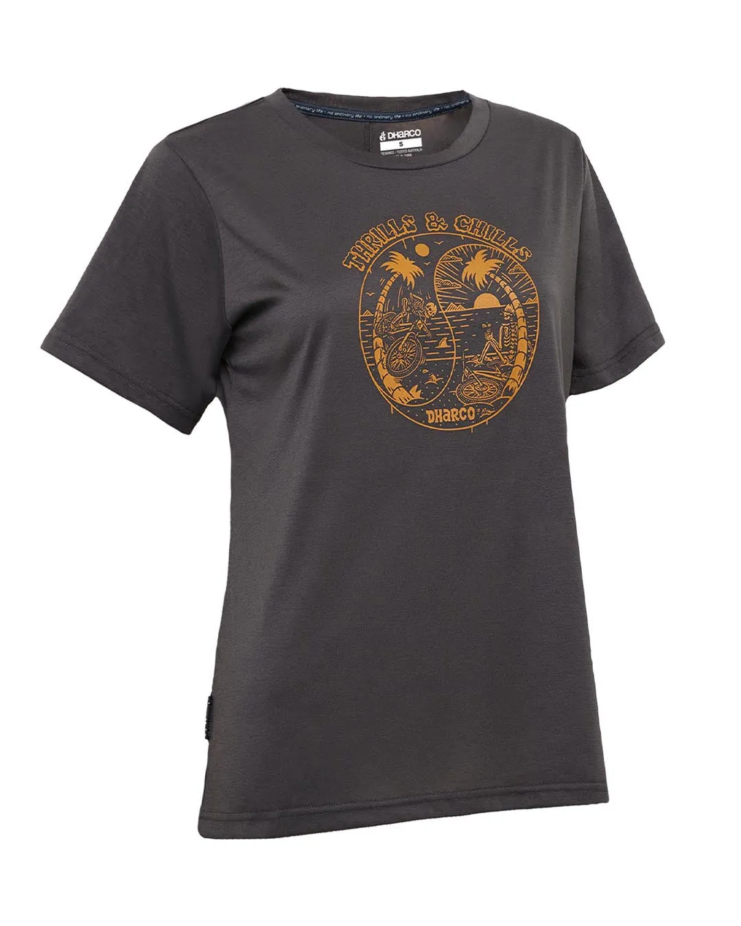 Womens Tech Tee | Thrills & Chills