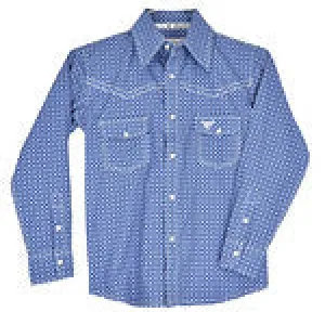 Youth Cowboy Hardware Twisted Adobe Western Shirt